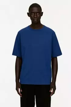 Тяжелая футболка Arket, синий