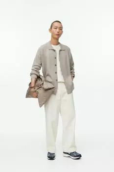 Тяжелая футболка H&M, белый