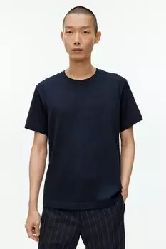 Тяжелая футболка H&M, синий
