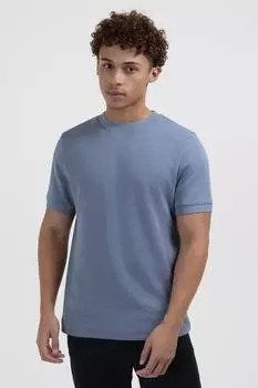 Тяжелая футболка Larsson & Co, синий