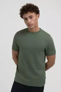 Тяжелая футболка Larsson & Co, зеленый