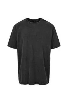 Тяжелая футболка оверсайз Build Your Brand, черный