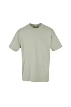 Тяжелая футболка оверсайз Build Your Brand, зеленый