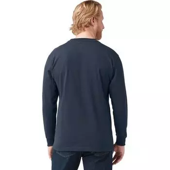 Тяжелая футболка с длинными рукавами и карманами мужская Dickies, темно-синий