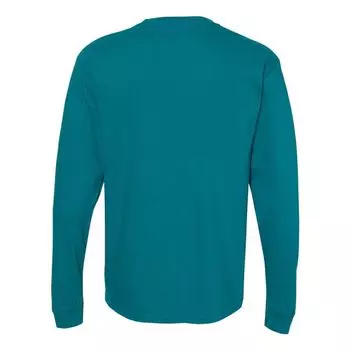 Тяжелая футболка с длинными рукавами, окрашенная в готовой одежде Comfort Colors