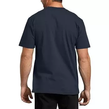 Тяжелая футболка с карманами и короткими рукавами мужская Dickies, темно-синий