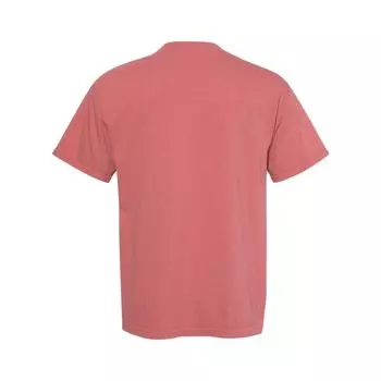 Тяжелая футболка с карманами, окрашенная в готовом виде Comfort Colors