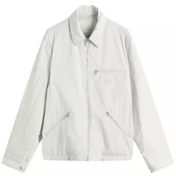 Тяжелая непрозрачная куртка из переработанного полицидона Moncler, серый