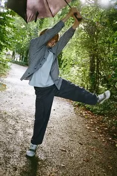 Тяжелая простая футболка ZARA, цвет ice