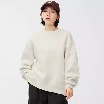 Тяжелая толстовка GU, натуральный