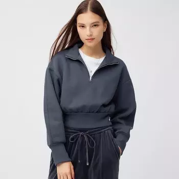 Тяжелая толстовка GU, синий