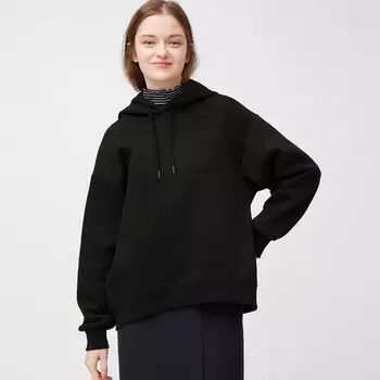 Тяжелая толстовка оверсайз GU, черный