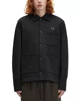 Тяжелая верхняя рубашка Fred Perry, черный