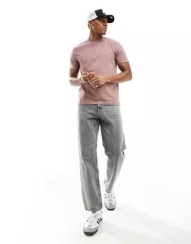 Тяжело-розовая футболка ASOS DESIGN плотностью 240 г/м