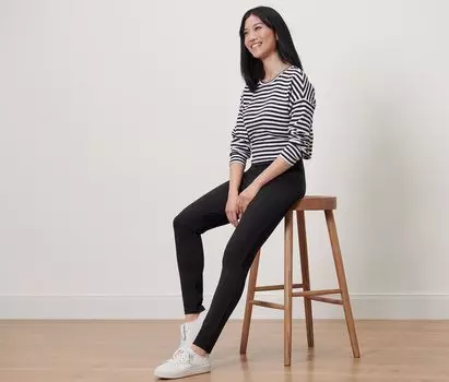 Тяжелые леггинсы Tchibo, черный