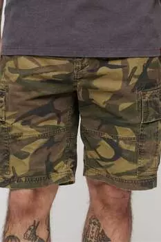Тяжелые шорты-карго Superdry, зеленый