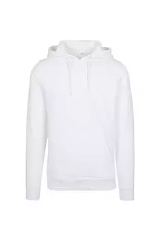 Тяжелый пуловер с капюшоном Build Your Brand, белый