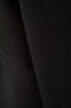 Тяжелый свитшот свободного кроя H&M, черный
