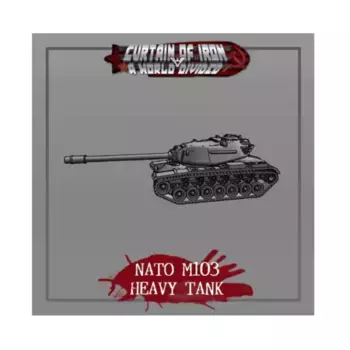 Тяжелый танк НАТО M103, Curtain or Iron - A World Divided (28mm)