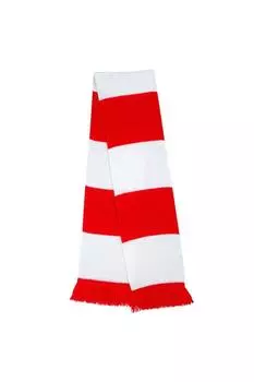 Тяжелый вязаный термозимний шарф Result, белый