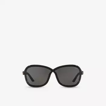 Tr001753 солнцезащитные очки fernanda в оправе-бабочке из ацетата Tom Ford, черный