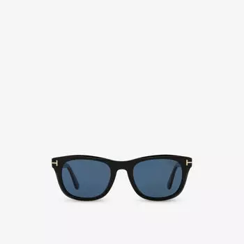 Tr001777 солнцезащитные очки kendel в квадратной оправе из ацетата ацетата Tom Ford, черный