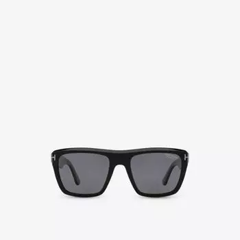 Tr001778 солнцезащитные очки alberto в квадратной оправе из ацетата ацетата Tom Ford, черный