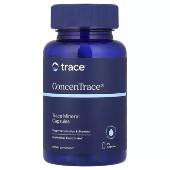 Trace, ConcenTrace, микроэлементы, 90 капсул