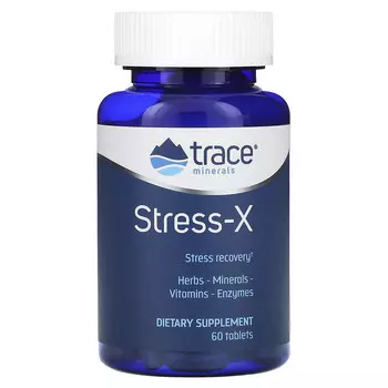 Trace, Stress-X, 60 таблеток