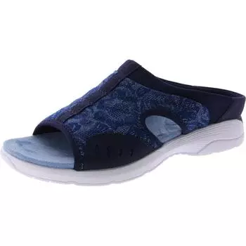 Traciee 7 женские босоножки-слайды с открытым носком на танкетке Easy Spirit, темно-синий