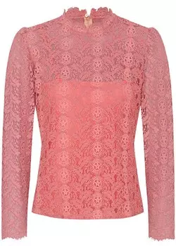 Традиционная блузка Spieth & Wensky Ravioli, темно-розовый