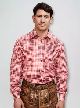 Традиционная рубашка Hofglanz, красный