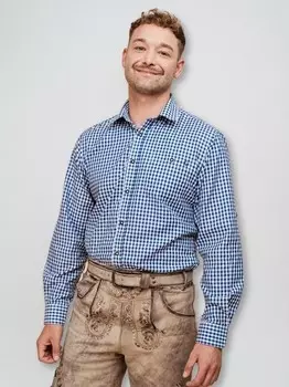 Традиционная рубашка Hofglanz, синий