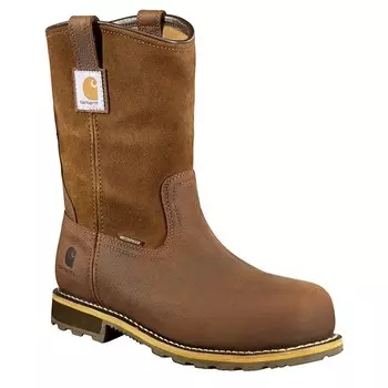 Традиционные рабочие ботинки Wellington с рантом и наноноском 10 дюймов Carhartt, коричневый