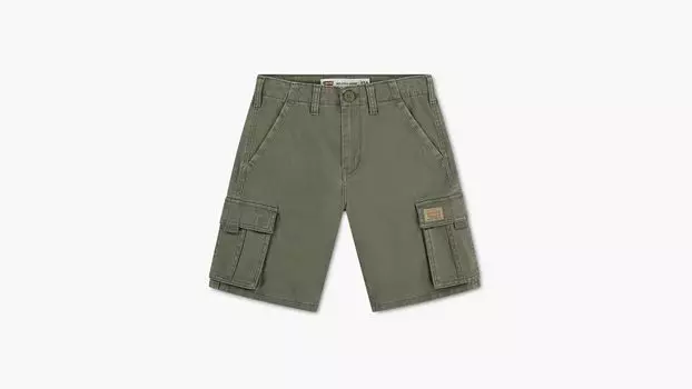 Традиционные шорты-карго для больших мальчиков 8-20 Levi's, цвет Deep Lichen Green