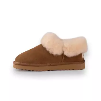 Традиционные тапочки из австралийской овчины и шерсти Aus Wooli, бежевый