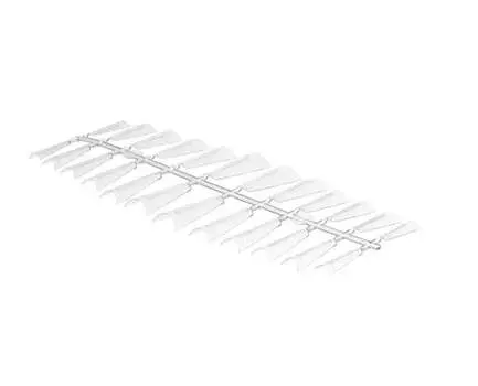 Традиционные туннельные типсы на листе №7, 504 шт. Manybeauty