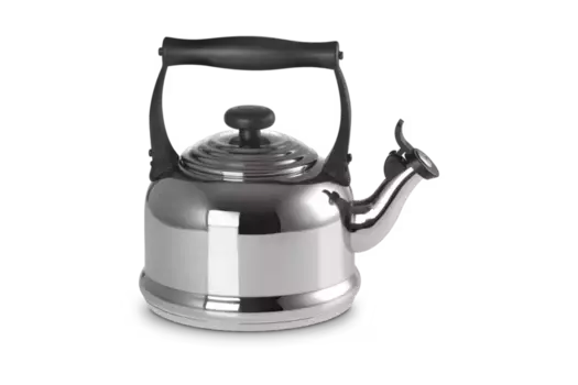 Традиционный чайник Le Creuset, серебро