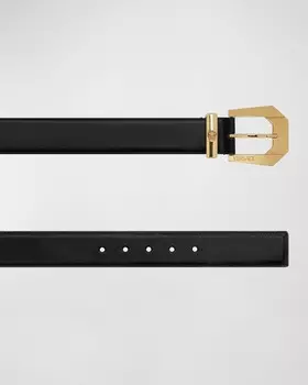 Традиционный кожаный ремень Versace