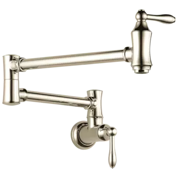 Традиционный наполнитель для Горшков Delta с настенным креплением, nickel