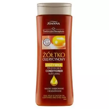 Традиционный рецепт, кондиционер для волос с яичным желтком и касторовым маслом, 300 мл Joanna