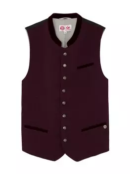 Традиционный жилет SPIETH & WENSKY, бордовый