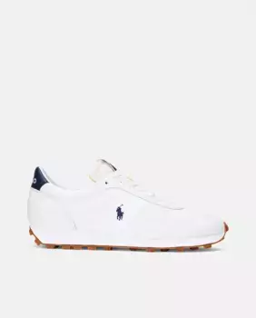 TRAIL 125 мужские низкие кожаные кроссовки Polo Ralph Lauren, цвет Piel Blanco