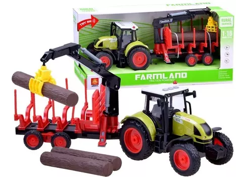 Трактор + прицеп сельхозтехника ZA2436 JOKOMISIADA