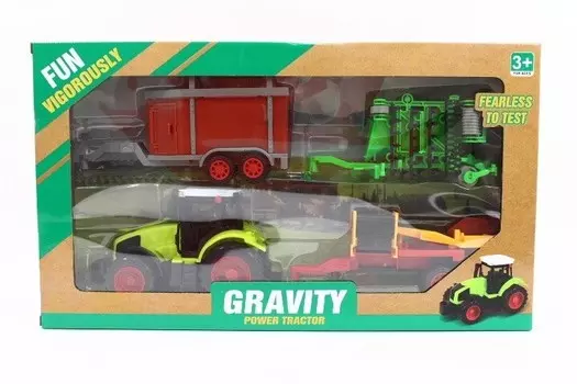 Трактор с машинами 666-184А 08922 M&Z MZ