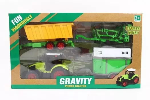 Трактор с машинами 666-184Б 08915 M&Z MZ