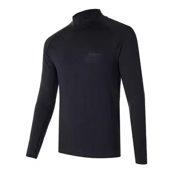 Trangoworld Lodes Мужская термофутболка с длинным рукавом черная/серая