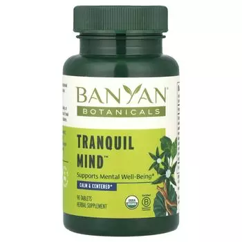 Tranquil Mind, 90 таблеток Banyan Botanicals