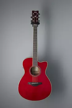 Трансакустическая гитара Yamaha FSC-TA Cutaway Ruby Red FSC-TA Cutaway TransAcoustic Guitar
