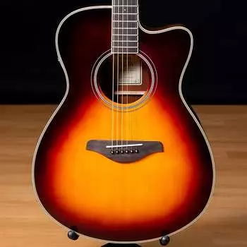 Трансакустическая гитара Yamaha FSC-TA — коричневый Sunburst SN IHY101590 FSC-TA - Brown Sunburst